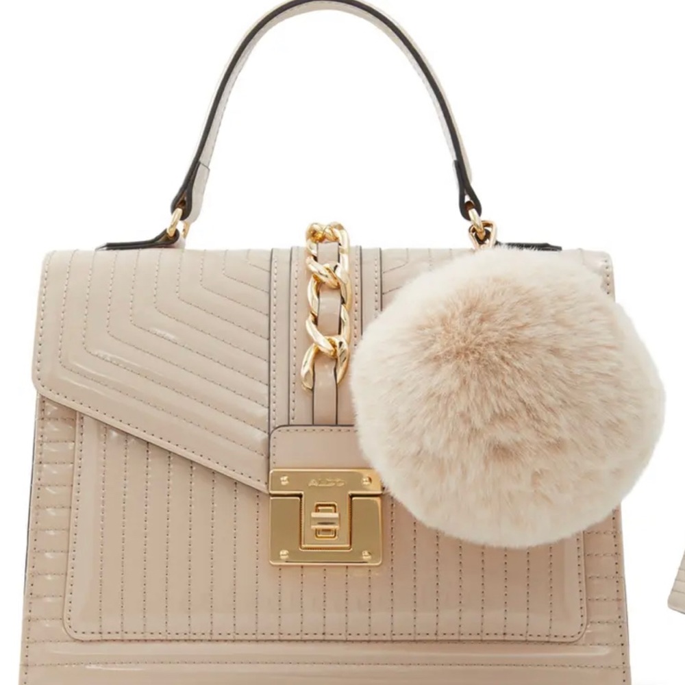 Pink/beige Aldo Crossbody bag. Brand new still in bag.